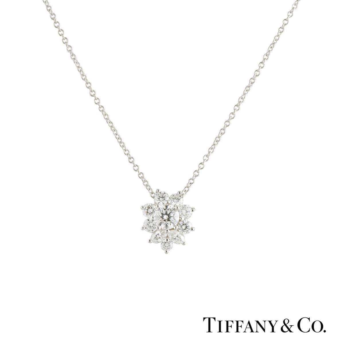 tiffany and co diamond pendant
